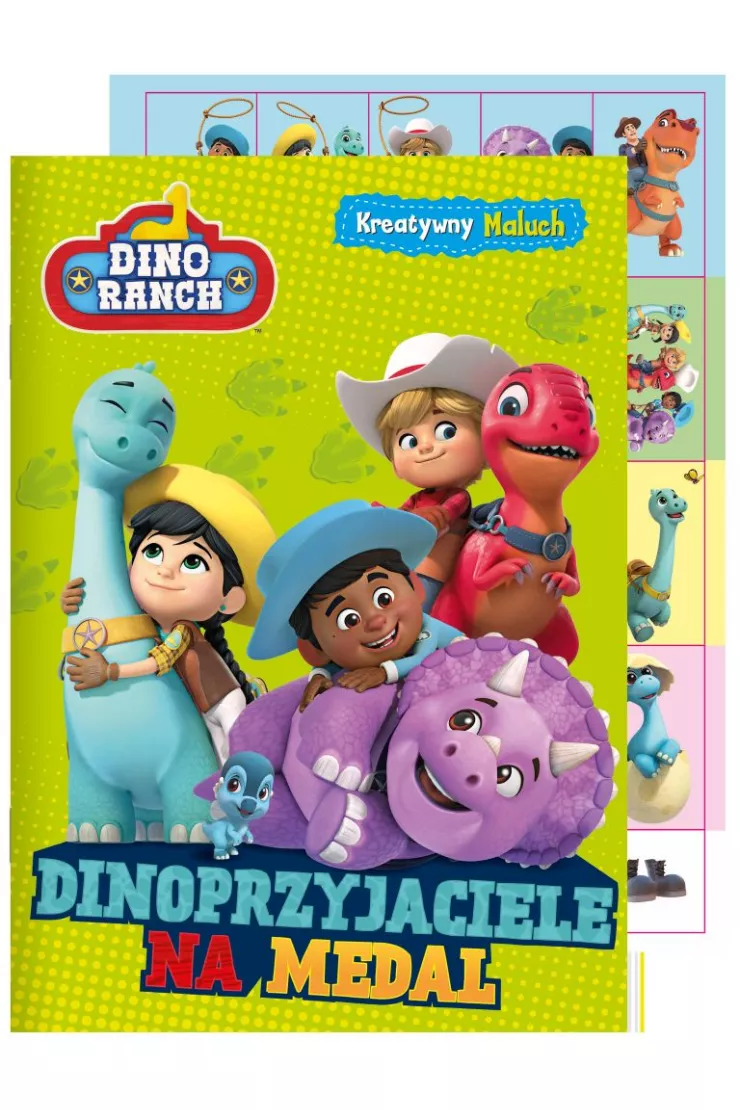 Dinoprzyjaciele na medal. Kreatywny Maluch. Dino Ranch