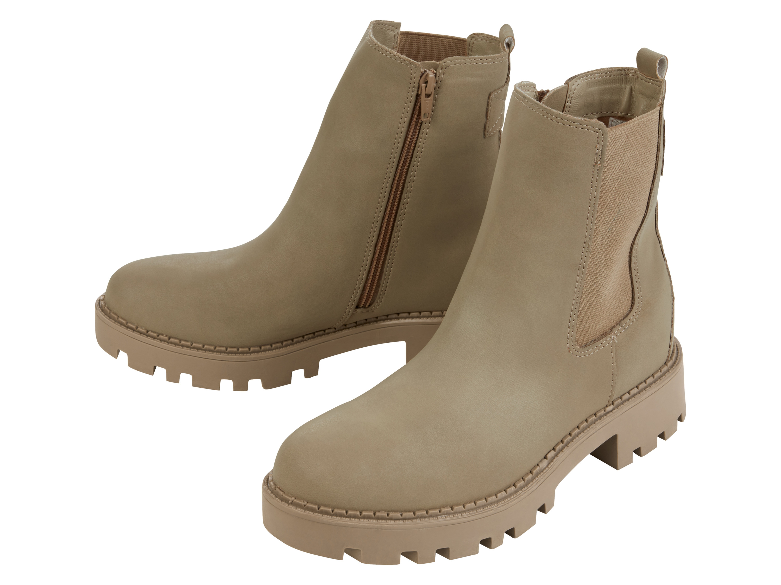 esmara® Botki Chelsea damskie (Brązowy, 38) miniaturka
