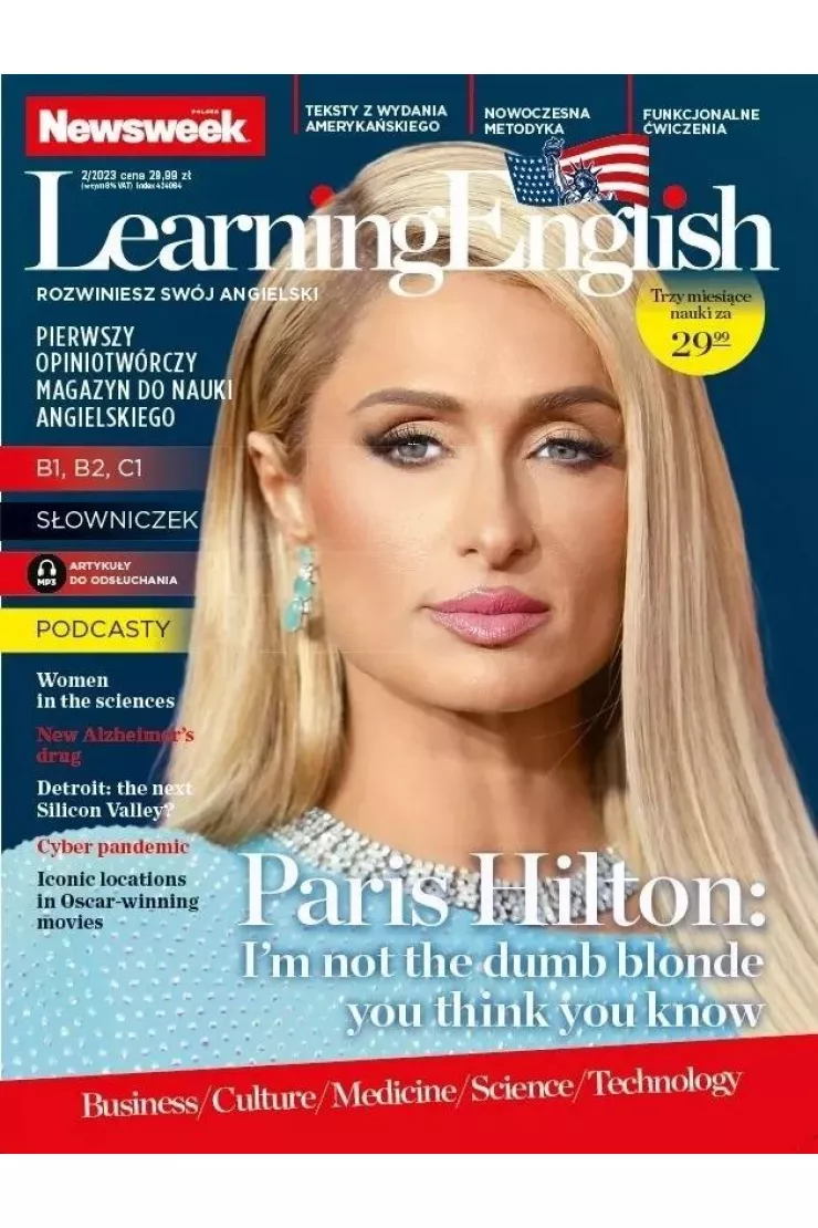 Newsweek Learning English 2/2023 Paris Hilton