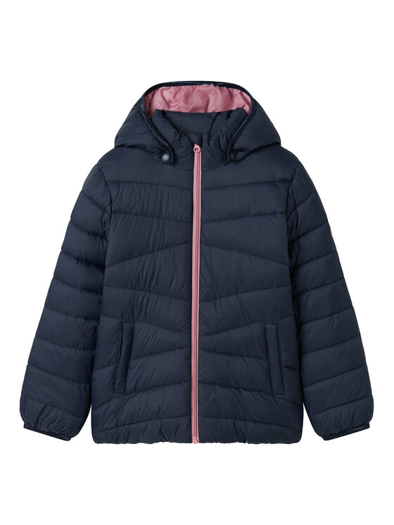 NAME IT Kurtka zimowa 13241672 Granatowy Regular Fit