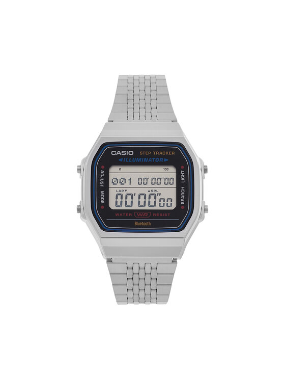 Casio Zegarek Vintage ABL-100WE-1AEF Srebrny