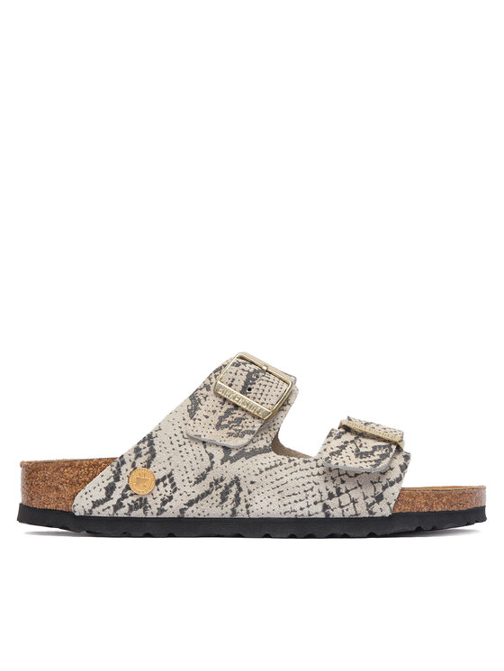 Birkenstock Klapki Arizona Print 1033065 Beżowy jasny