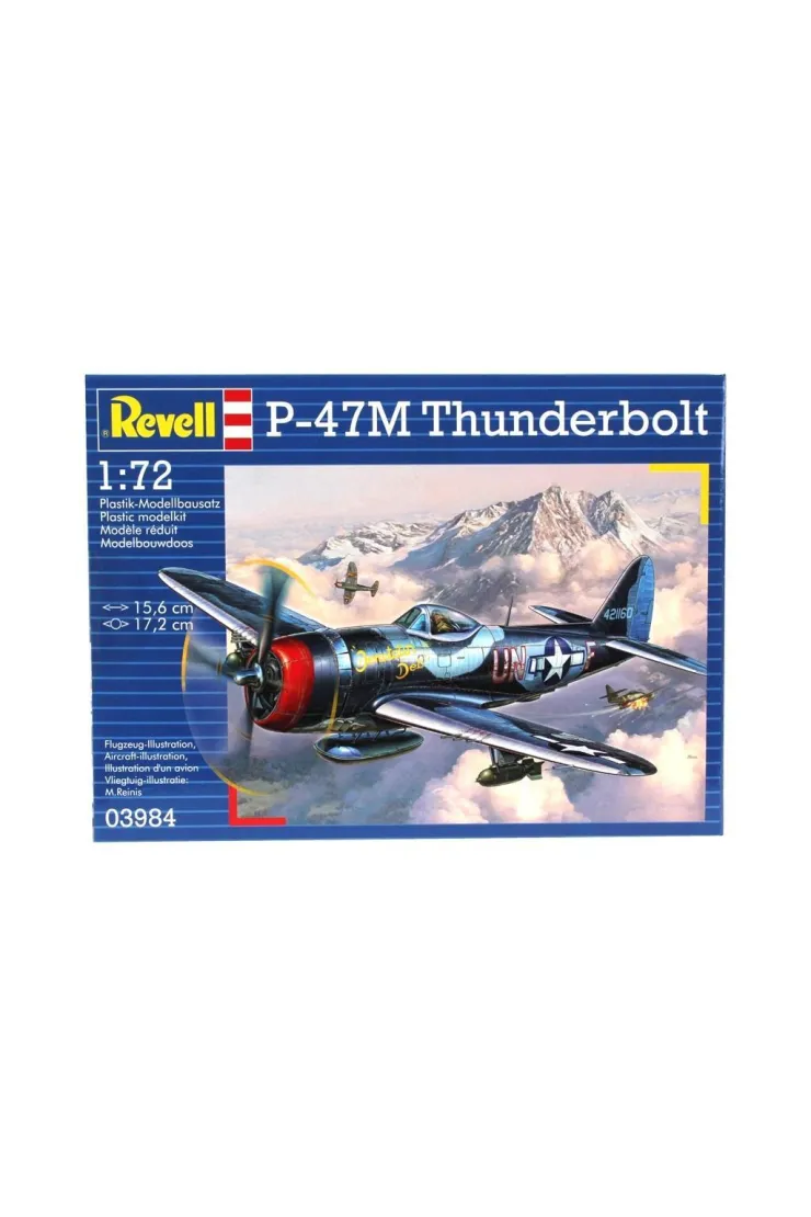 Samolot 1:72 P-47 M Thunderbolt