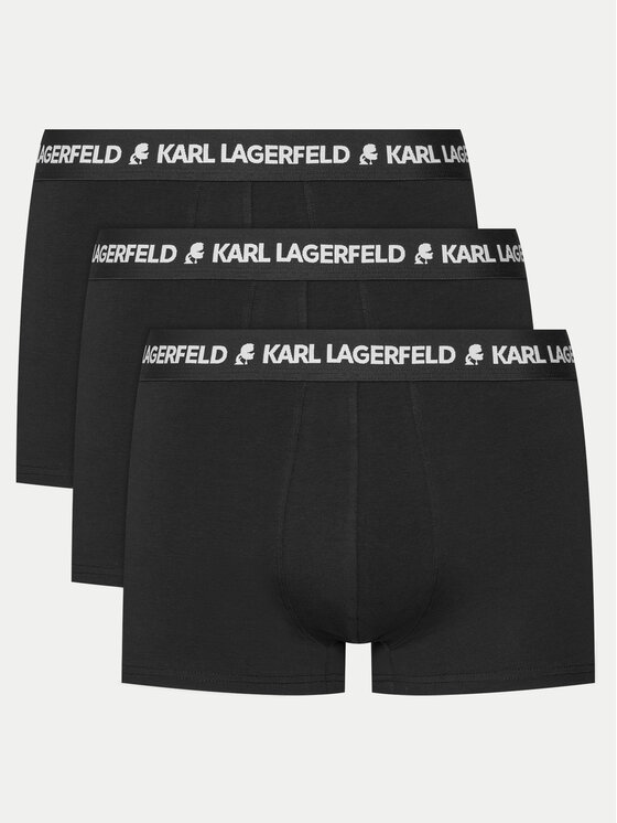 KARL LAGERFELD Komplet bokserek A1M47151 Czarny
