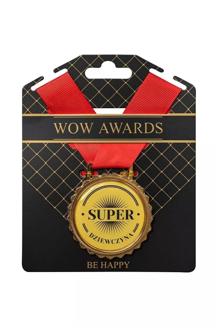 Medal na prezent Super dziewczyna