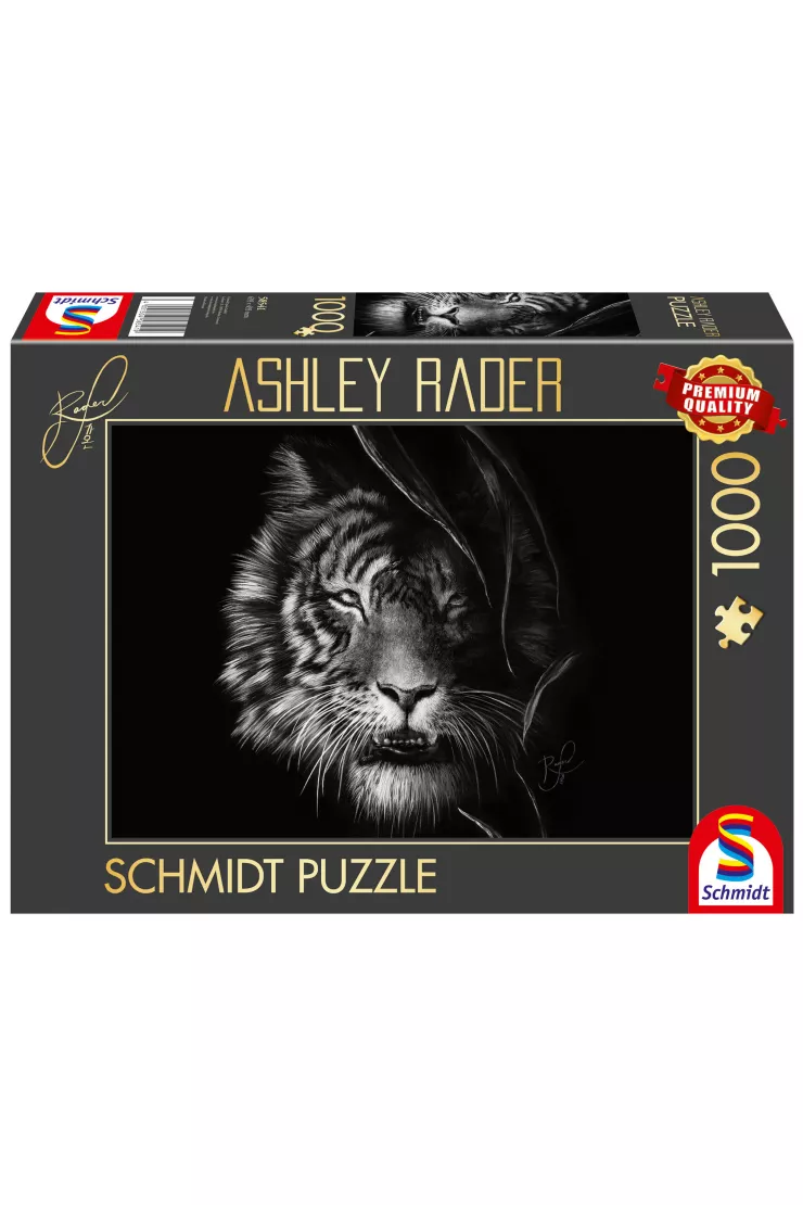 Puzzle 1000 el. PQ Ashley Rader Tygrys