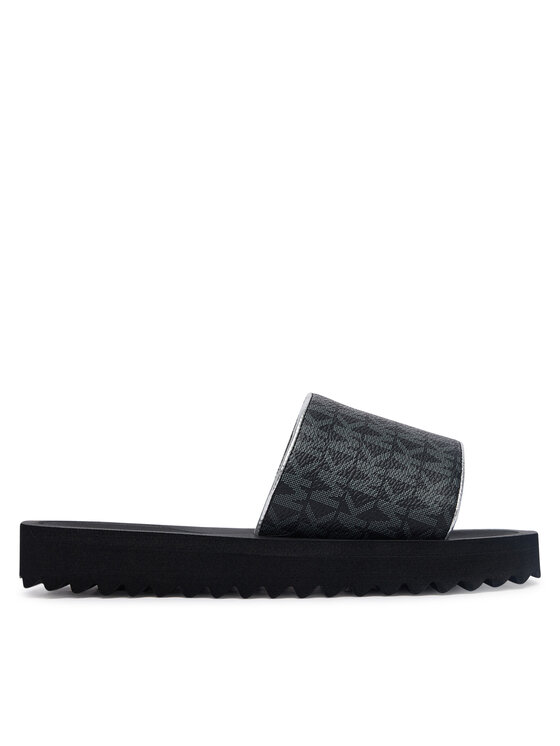 MICHAEL Michael Kors Klapki Teagan Merrick 2 MK03823001 Czarny