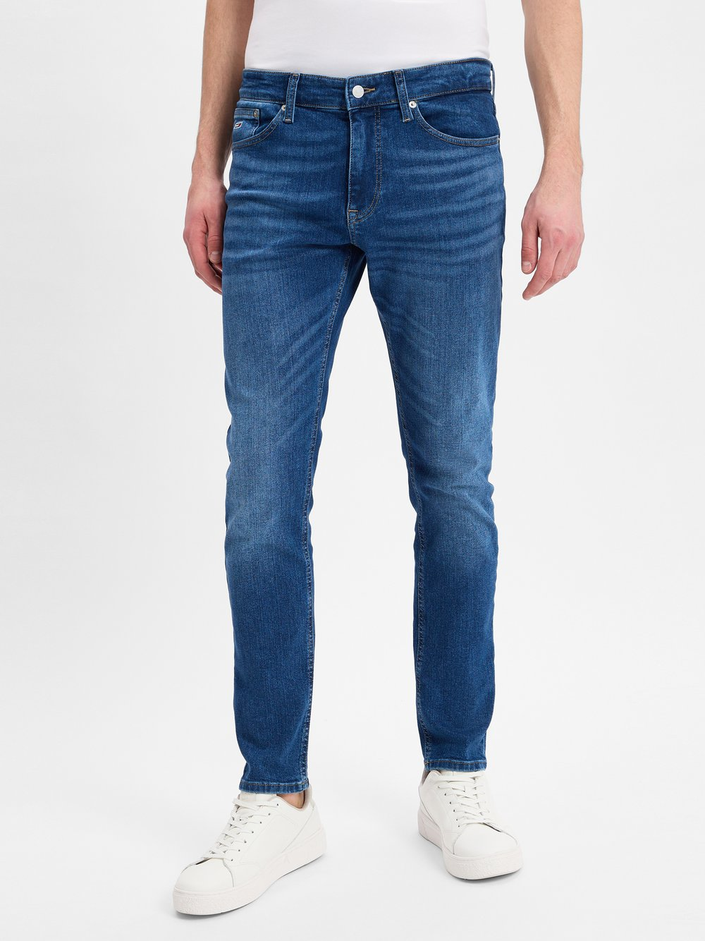 Tommy Jeans Dżinsy - Austin Slim Tapered Mężczyźni Bawełna niebieski, 31-32