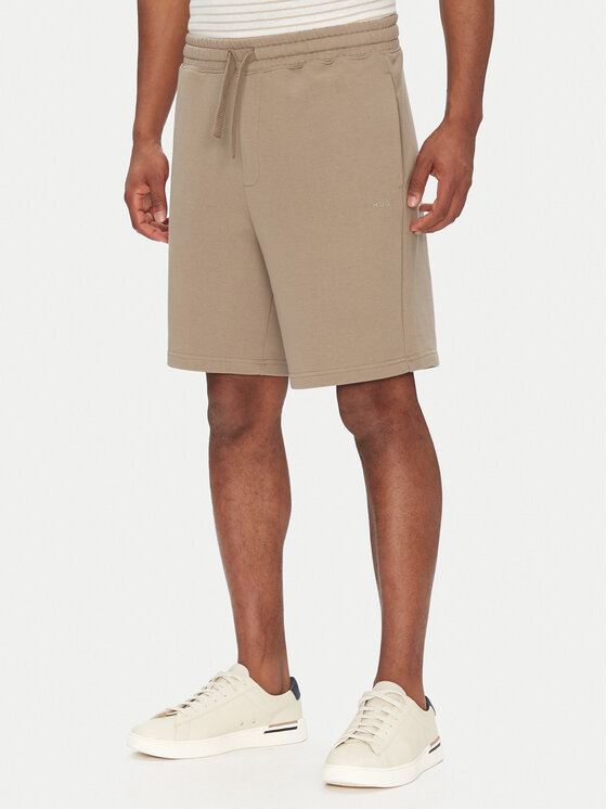HUGO Szorty sportowe Dayono 50530696 Beżowy Relaxed Fit