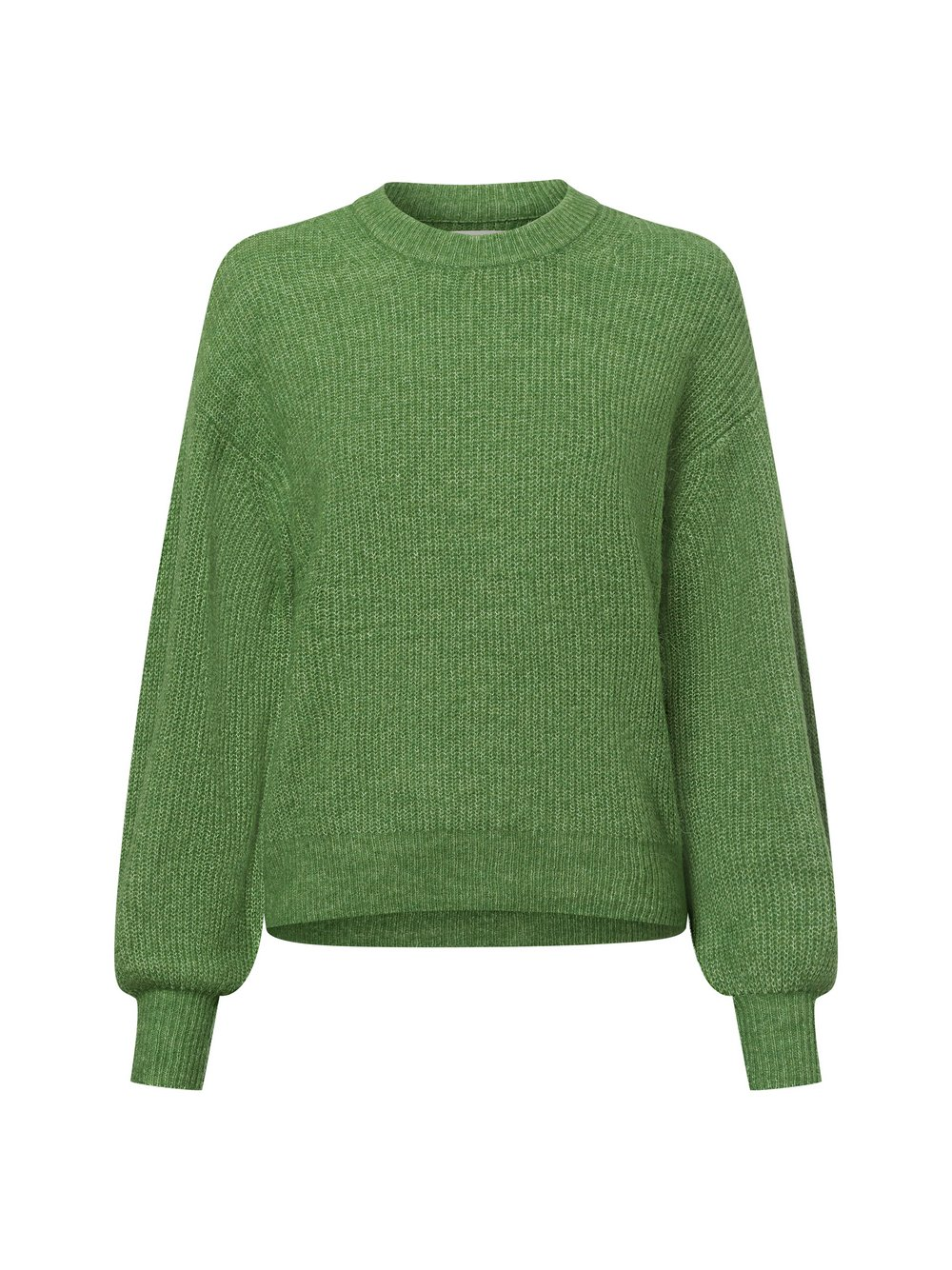 Msch Copenhagen Damski sweter z dzianiny z zawartością alpaki - MSCHGustel Hope Kobiety zielony, M/L