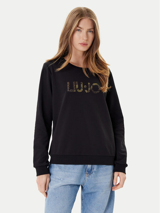 Liu Jo Sport Bluza Ecs Felpa Chiusa TF5196 FS090 Czarny Regular Fit