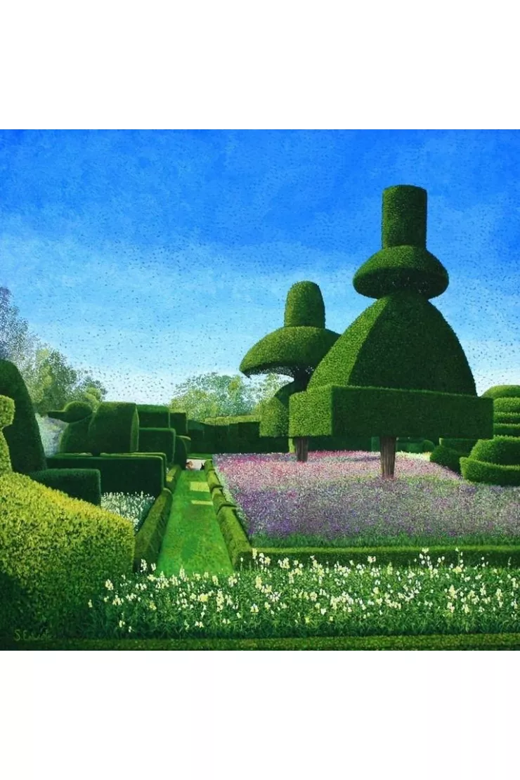 Karnet z kopertą Levens Hall Topiary