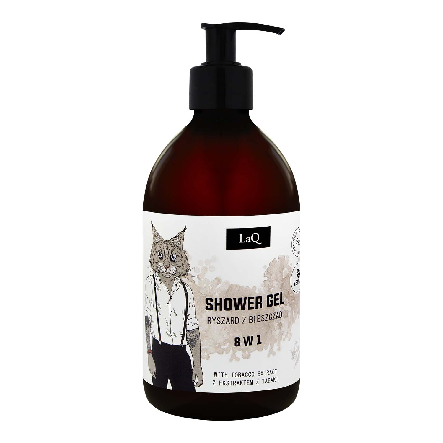 Laq Ryś Żel Pod Prysznic 8W1 500Ml