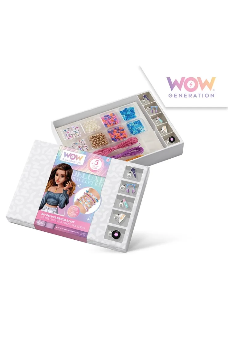 Zestaw Deluxe z 5 metalowymi zawieszkami do bransoletek WOW