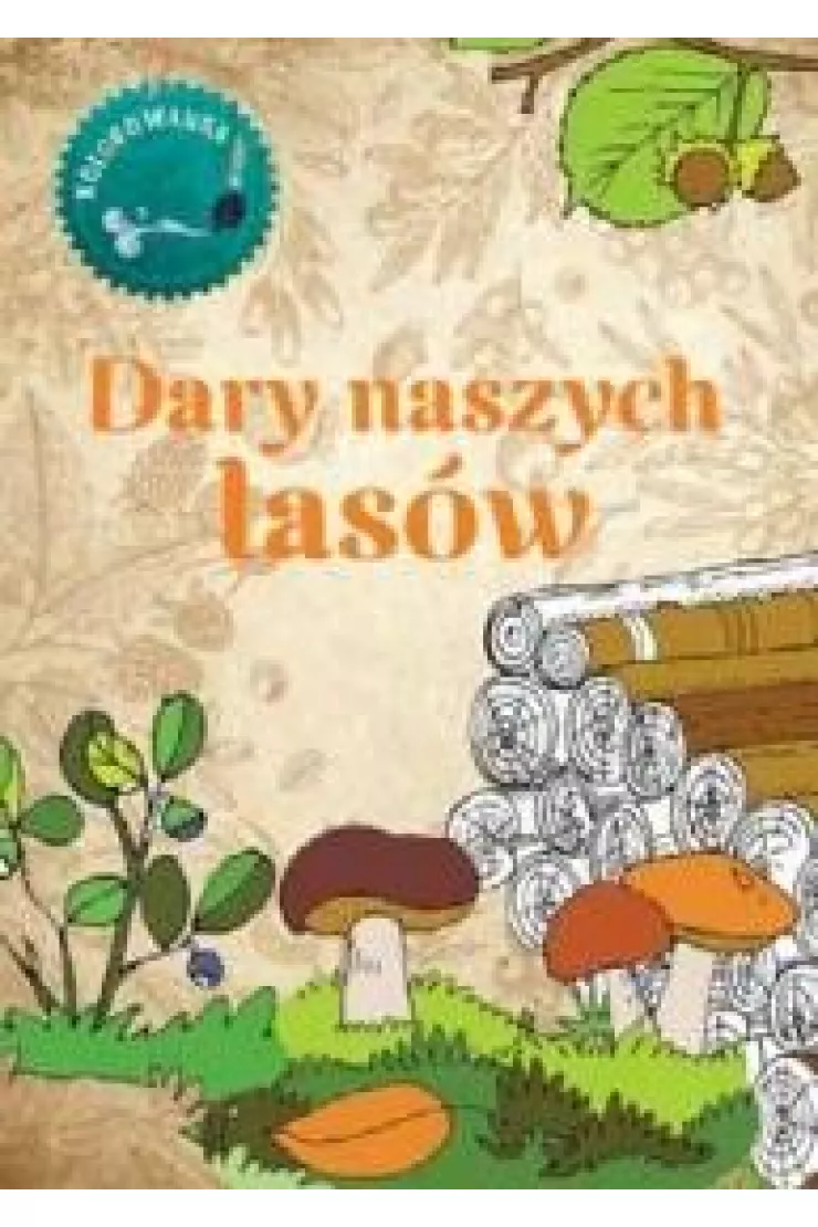 Dary naszych lasów Kolorowanka miniaturka