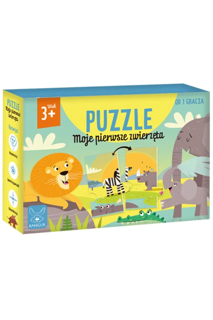 Puzzle 12 el. Moje pierwsze zwierzęta