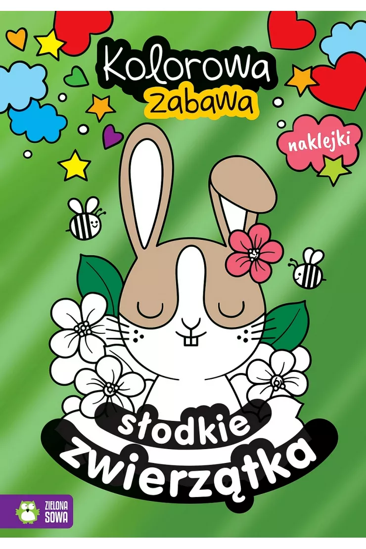 Słodkie zwierzątka. Kolorowa zabawa