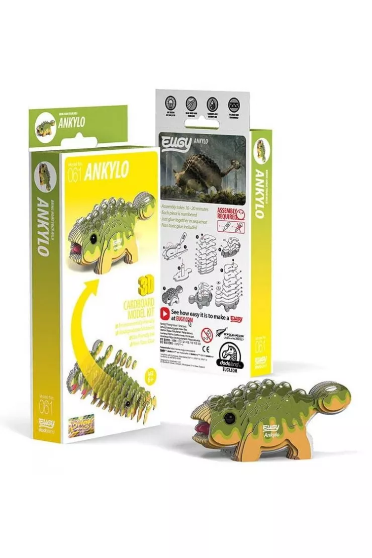 Dinozaur Ankylo Eugy. Eko Układanka 3D