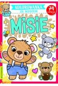 Misie. Kolorowanka ze wzorem