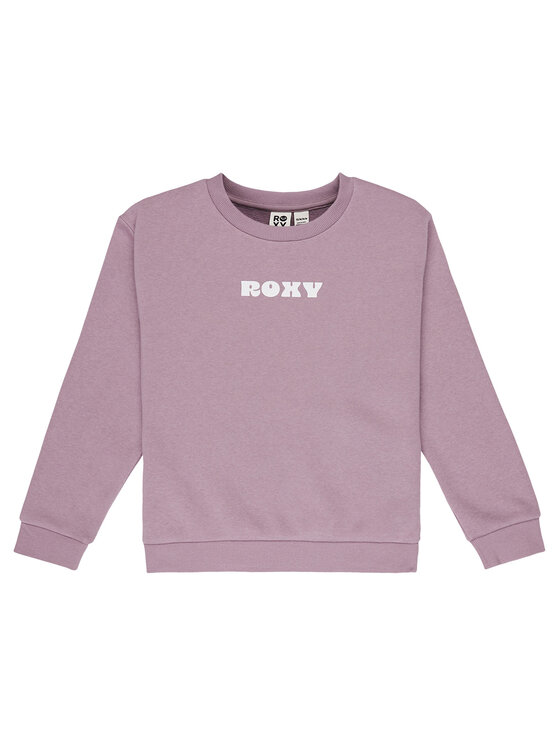 Roxy Bluza Surf Feeling Brushed ERGFT04026 Fioletowy Relaxed Fit