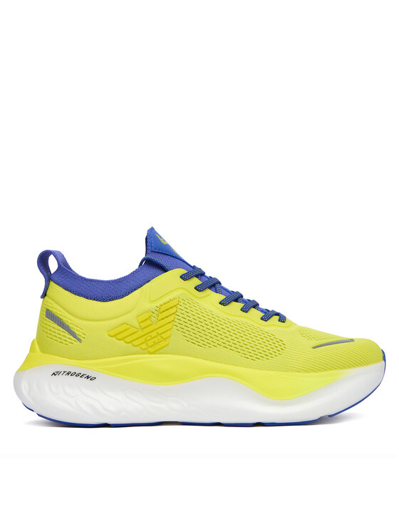 EA7 Emporio Armani Sneakersy X8X246 XK443 MZ610 Żółty