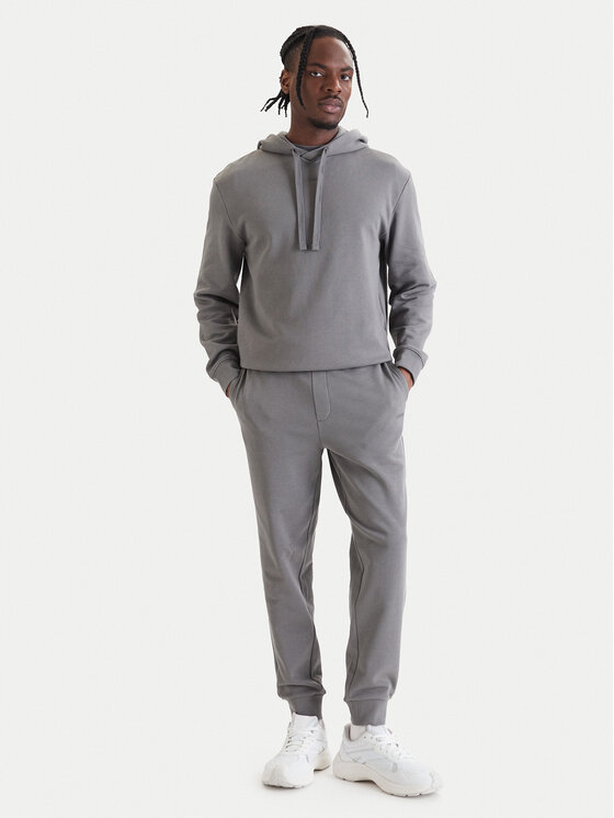 HUGO Dres Dapodayote 50492581 Szary Relaxed Fit