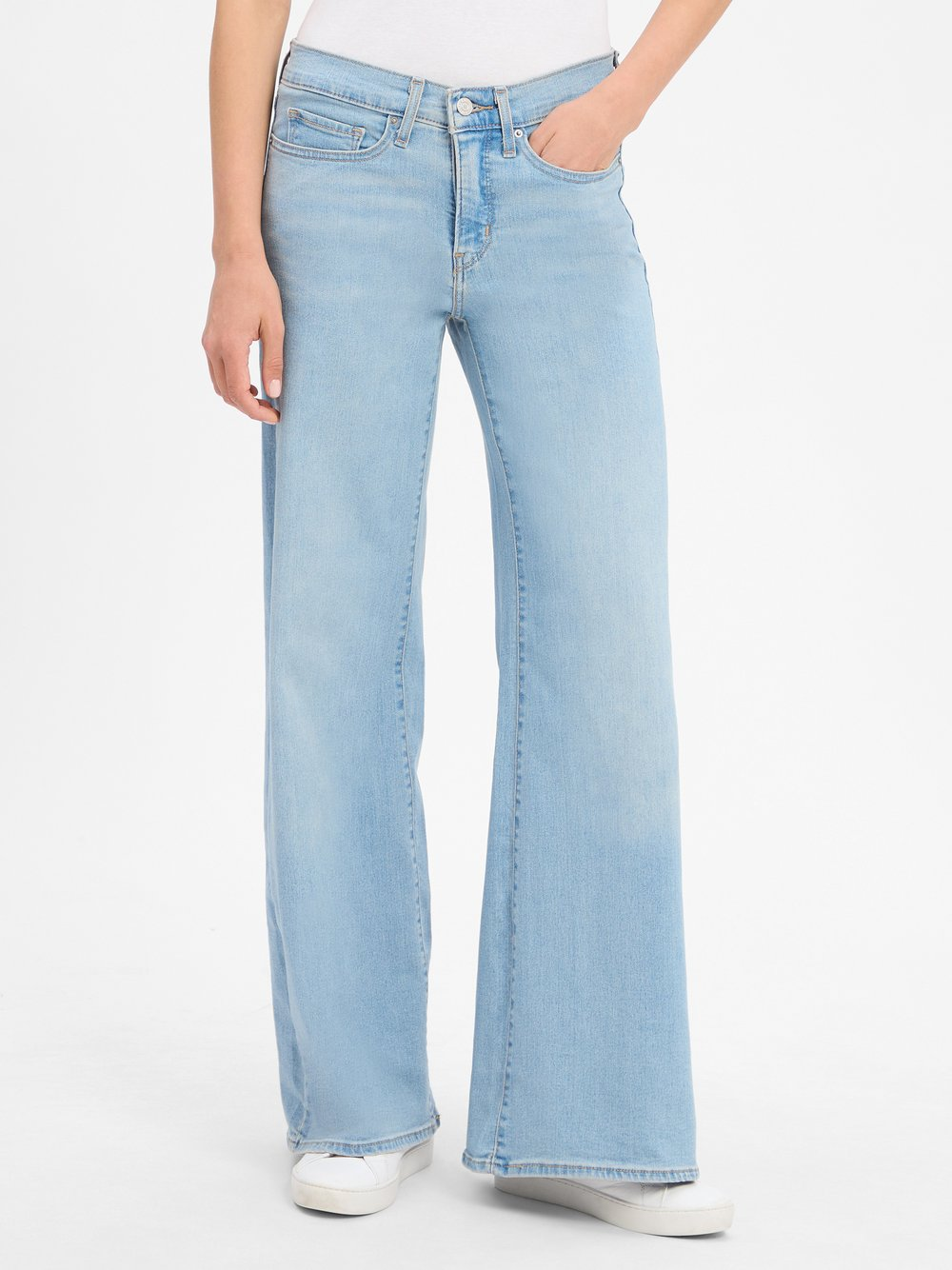 Levi's Dżinsy - 318 Shaping Wide Leg Kobiety niebieski, 31-32