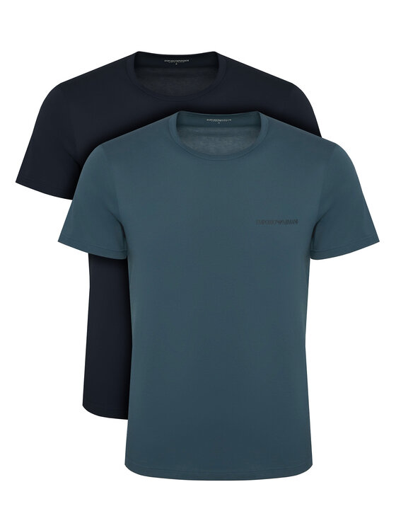 Emporio Armani Underwear Komplet t-shirtów EM000391 AF20671 MB520 Kolorowy Regular Fit