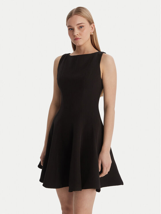 Guess Sukienka koktajlowa W6RK57 WJ792 Czarny Regular Fit
