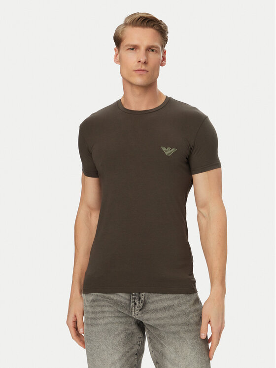 Emporio Armani Underwear T-Shirt EM000375 AF18890 U8122 Szary Slim Fit