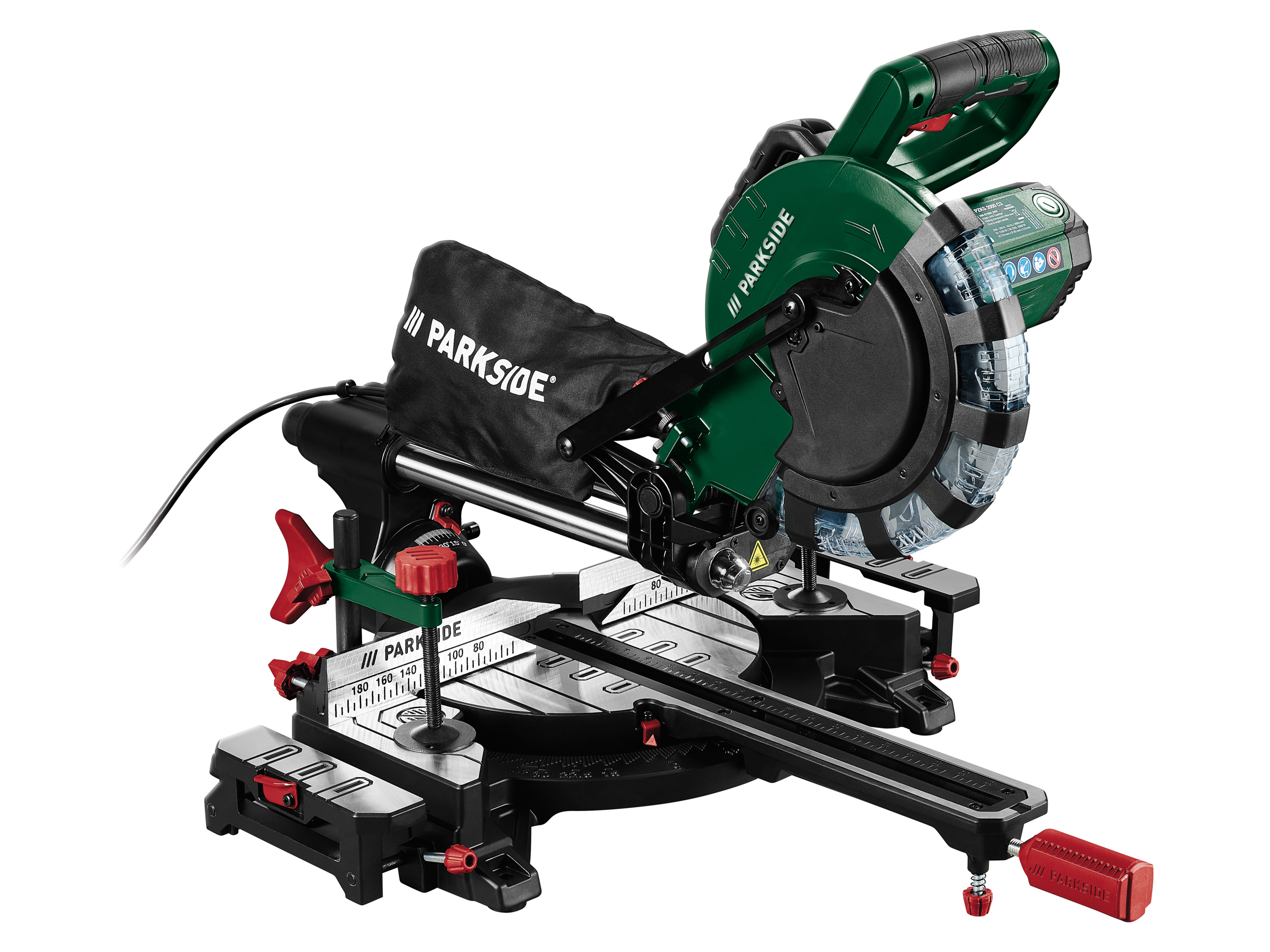 PARKSIDE® Pilarka ukosowa z przesuwem, 2000 W, PZKS 2000 C3 miniaturka