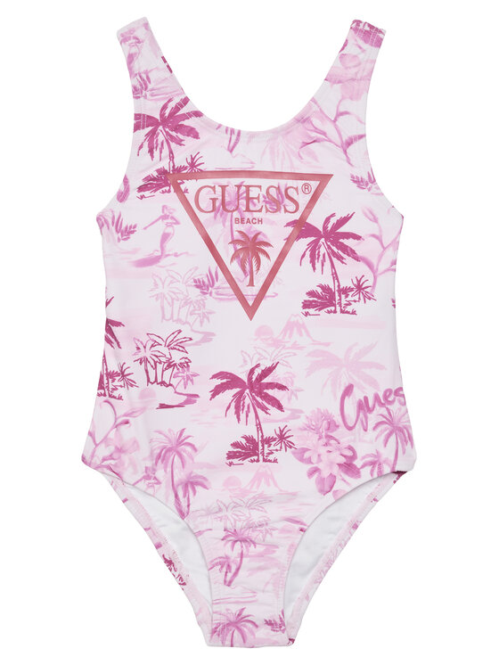 Guess Strój kąpielowy J5GZ47 MC052 Różowy