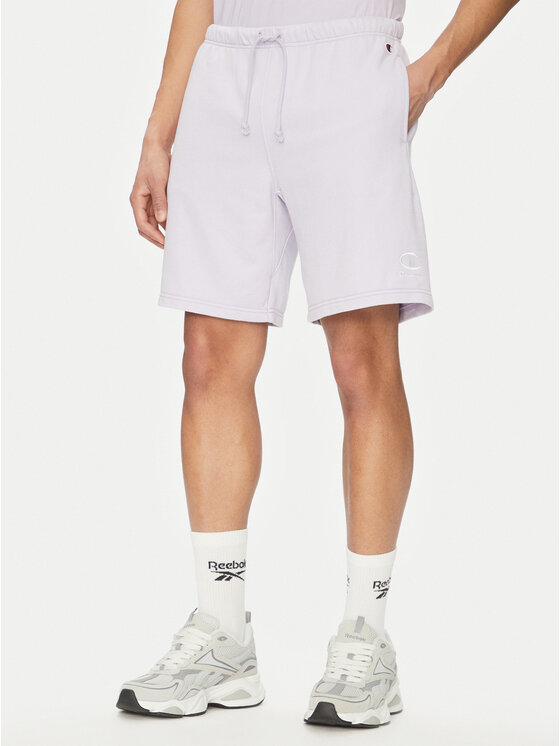 Champion Szorty sportowe 221179 Fioletowy Regular Fit