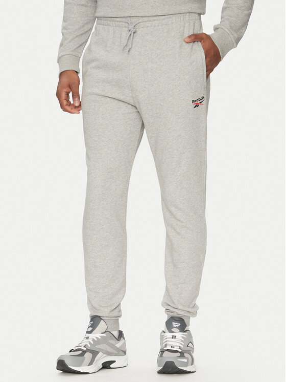 Reebok Spodnie dresowe 100221804 Szary Regular Fit