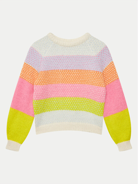 Vero Moda Girl Sweter 10291137 Kolorowy Regular Fit
