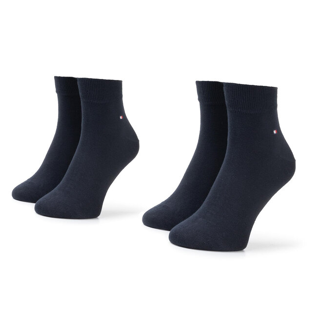 Tommy Hilfiger Skarpety krótkie 342025001 Granatowy
