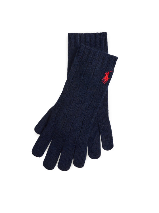 Polo Ralph Lauren Rękawiczki 455981440005 Granatowy