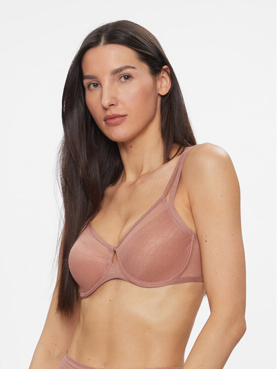 Triumph Biustonosz z fiszbiną Triumph Signature Sheer W01 EX 10215906 Beżowy