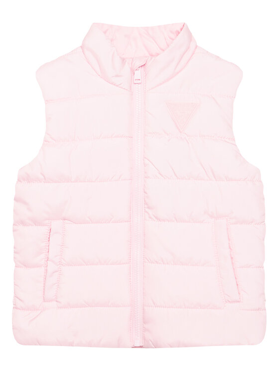 Guess Bezrękawnik H4YT01 WCFM0 Różowy Regular Fit