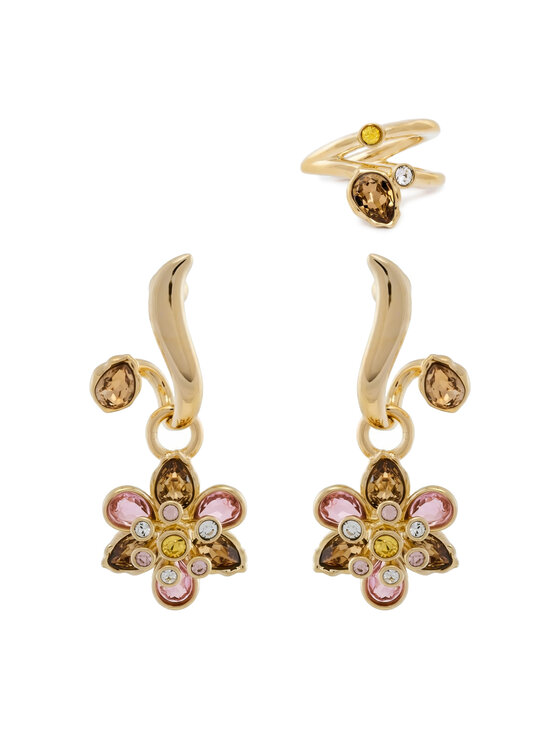 Swarovski Kolczyki Idyllia 5732386 Złoty