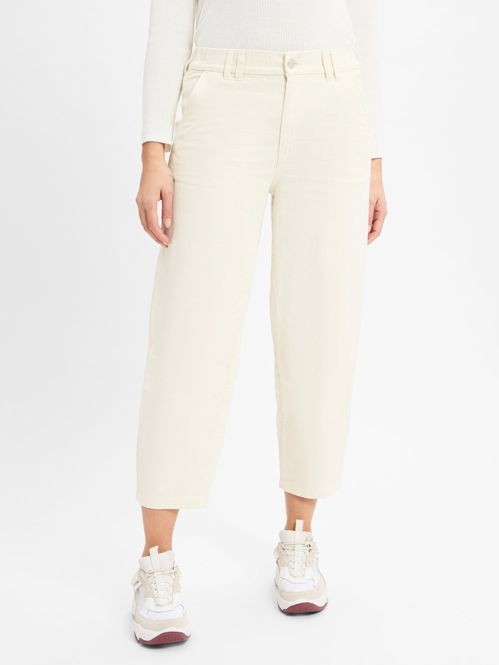 Marc O'Polo Denim Ladies Mom - Jeans Kobiety Bawełna beżowy, XS