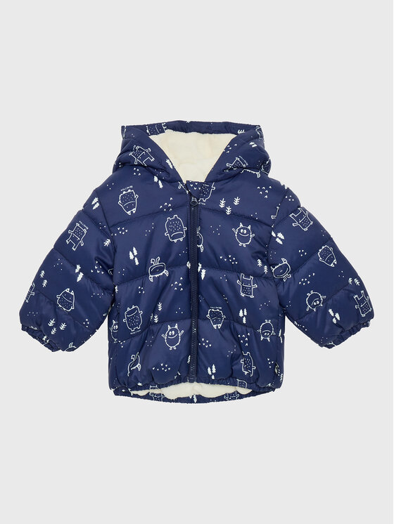 United Colors Of Benetton Kurtka przejściowa 2H4BAN009 Granatowy Regular Fit