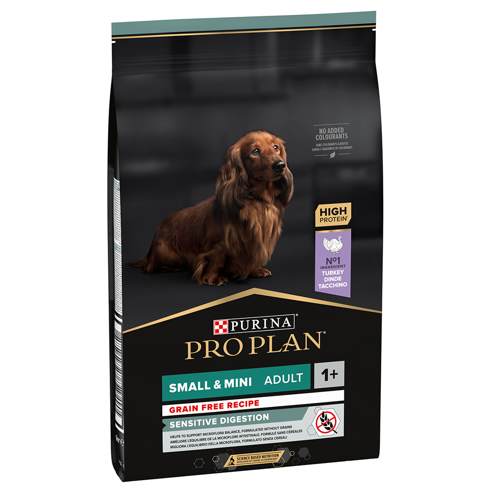 PURINA PRO PLAN Small & Mini Adult Sensitive Digestion, bez zbóż - 7 kg