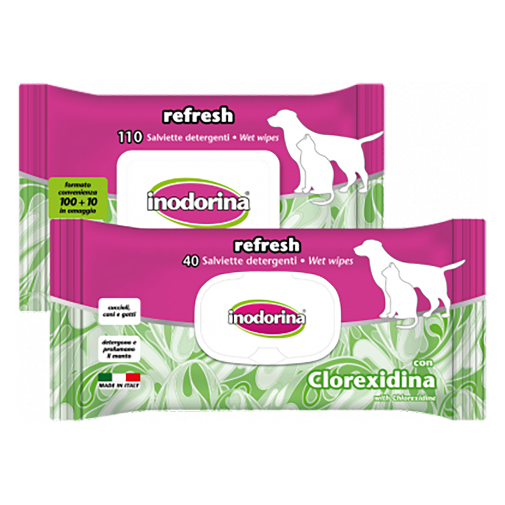 Chusteczki z chlorheksydyną Inodorine - 40 szt miniaturka