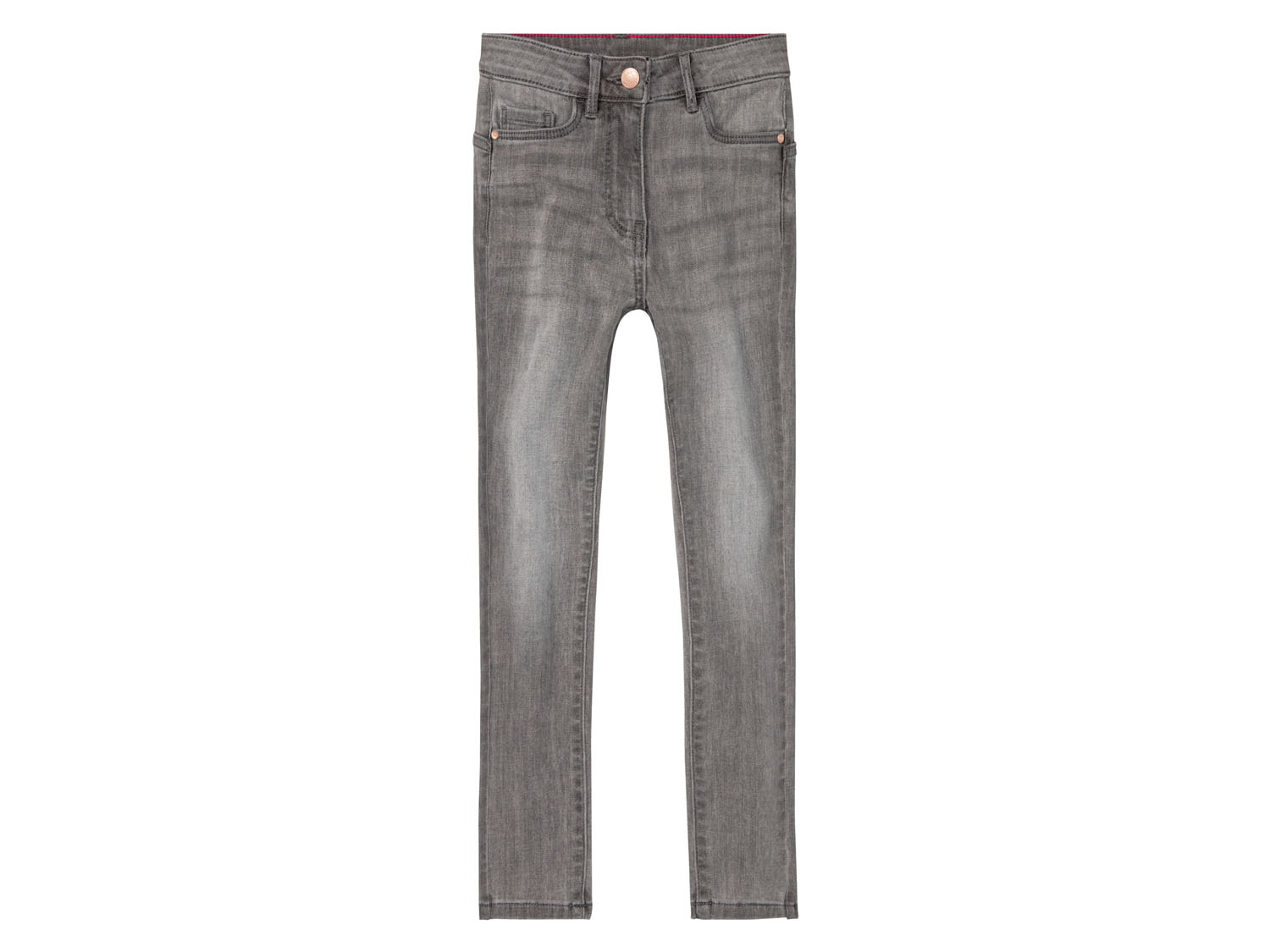 PEPPERTS!® Jeansy dziewczęce z bawełną (Szary, 122) miniaturka