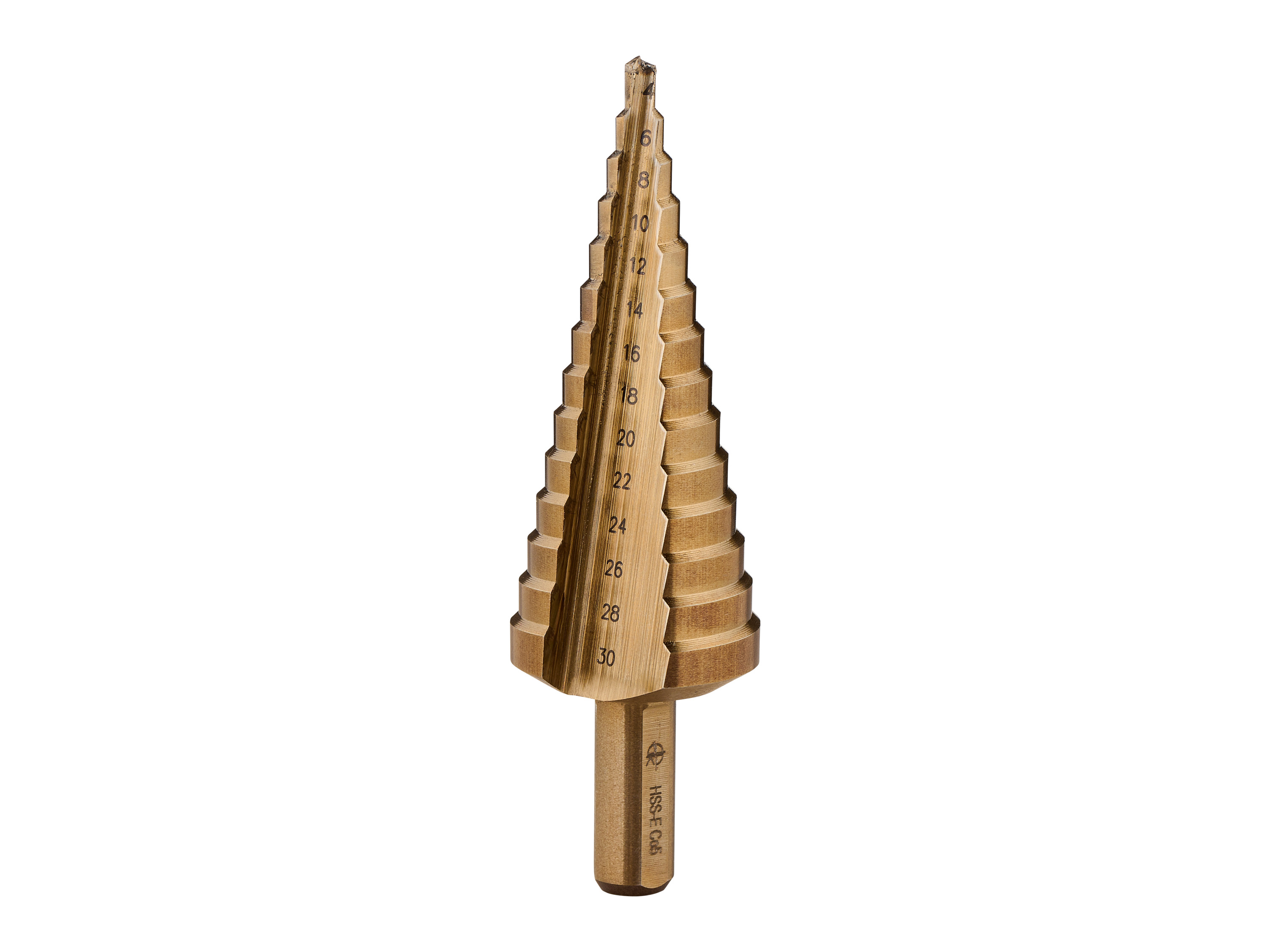 PARKSIDE PERFORMANCE® Wiertła stopniowe lub Wiertła HSS (Wiertło stopniowe 4-30 mm, 1 sztuka)