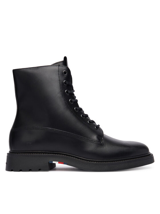 Tommy Hilfiger Kozaki Comfort Lwt FM0FM05593 Czarny