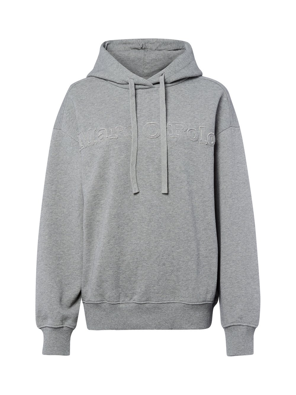 Marc O'Polo Damski sweter z kapturem Kobiety Bawełna szary, XL