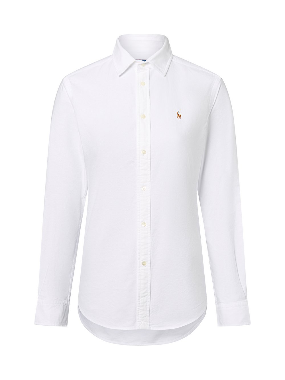 Polo Ralph Lauren Damska bluzka koszulowa Kobiety Bawełna biały, 38