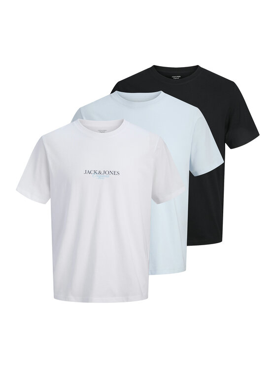 Jack & Jones Komplet t-shirtów Billyburg 12291367 Kolorowy Regular Fit